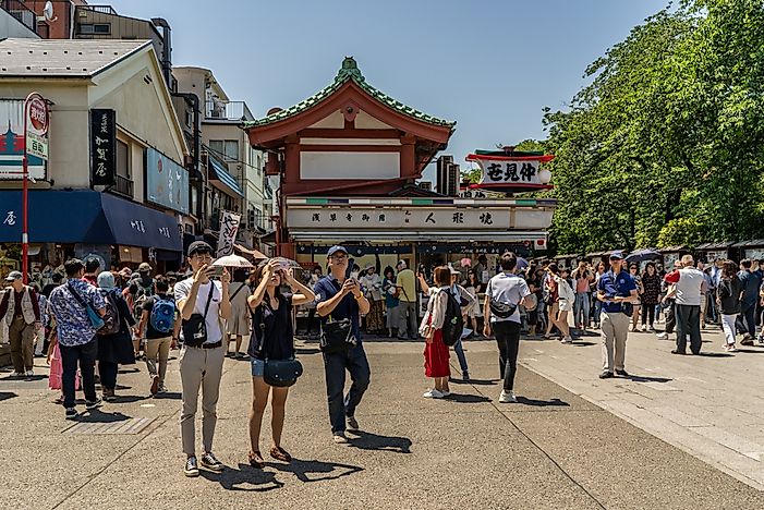 Top Source Countries For Tourists To Japan