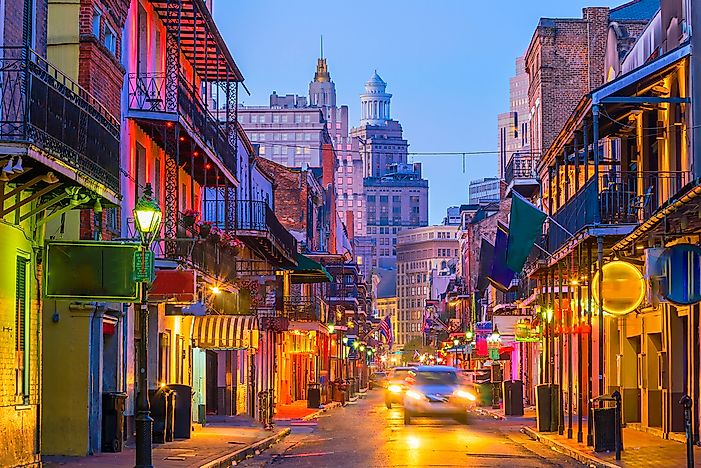 The French Quarter of New Orleans, USA. The French Quarter of New Orleans, USA.