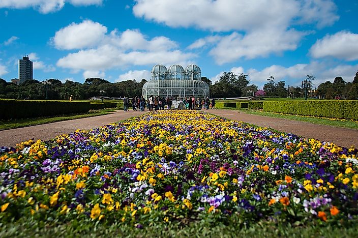 The Botanical Garden in Curitiba. The Botanical Garden in Curitiba.