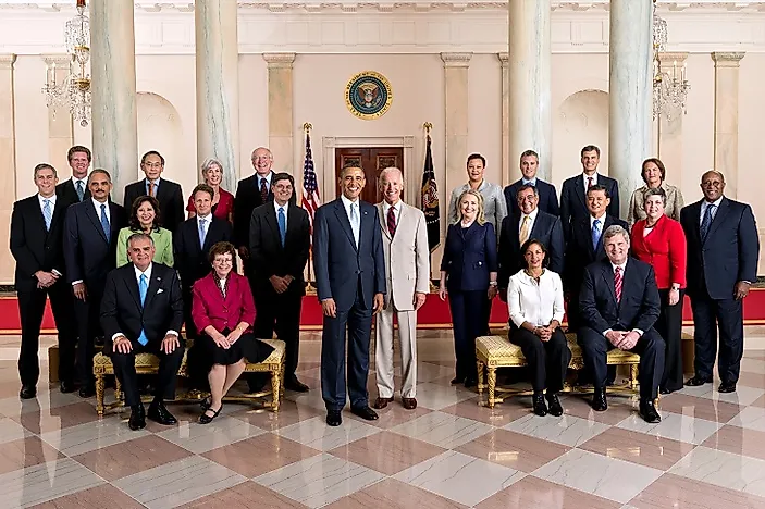 What Department Secretaries Make Up The U.S. Cabinet?