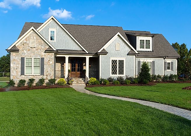 The Most  Popular  House  Styles  in the United States 