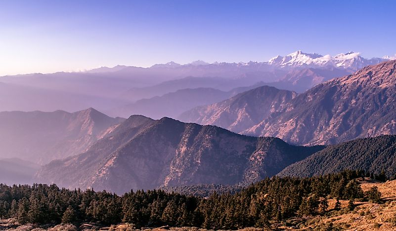 Where Are The Himalayas Worldatlascom - 