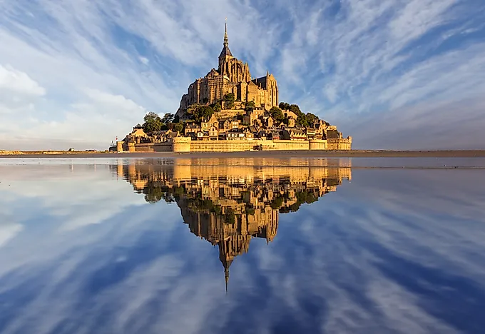 Mont St. Michel, France. Mont St. Michel, France.