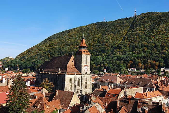 Black Church, Romania. Black Church, Romania.