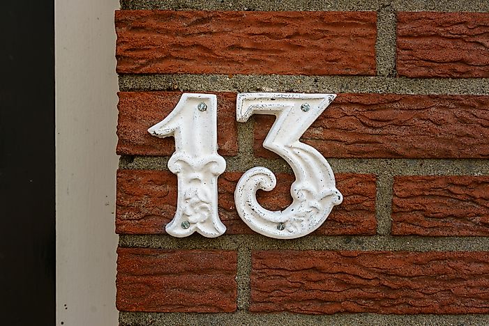 #11 Triskaidekaphobia (Fear of the Number 13)