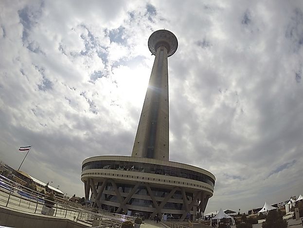 #6 Milad Tower, Iran - 1,427 Feet