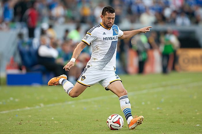 Dan Garganof the Los Angeles Galaxy. Editorial credit: Photo Works / Shutterstock.com