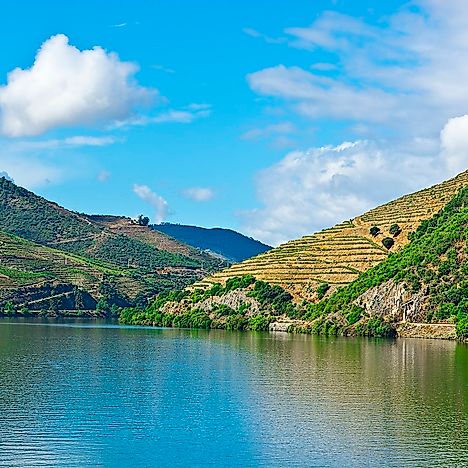 The Douro River Of Portugal And Spain