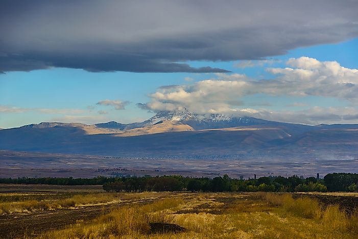 The mountainous terrain of Shirak Province, Armenia. The mountainous terrain of Shirak Province, Armenia.
