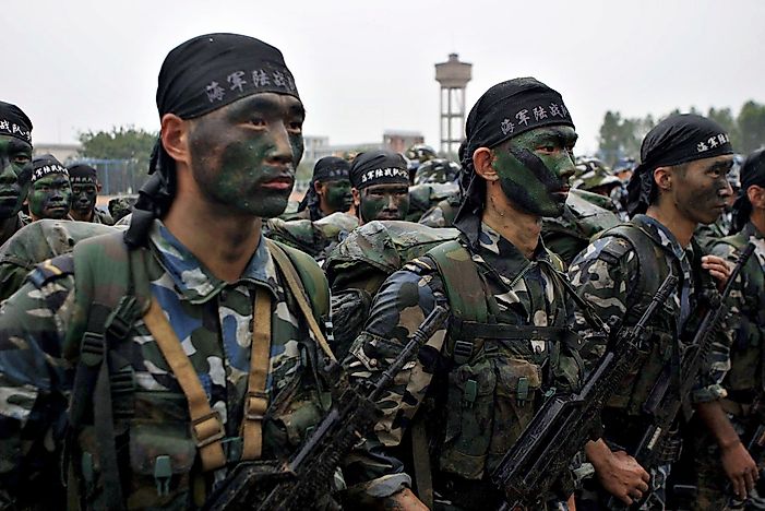 #2 China - $216 billion - Countries With The Biggest Military Expenditure