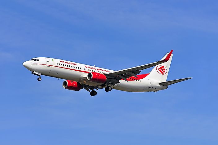 What is the National Airline of Algeria?