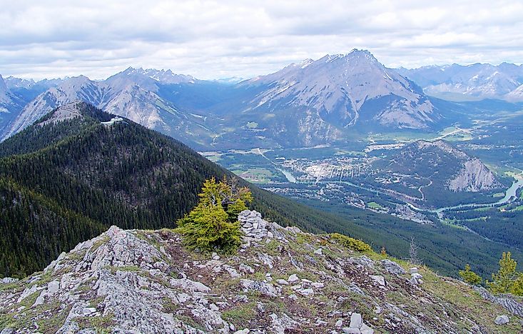 #2 Hike up Tunnel Mountain