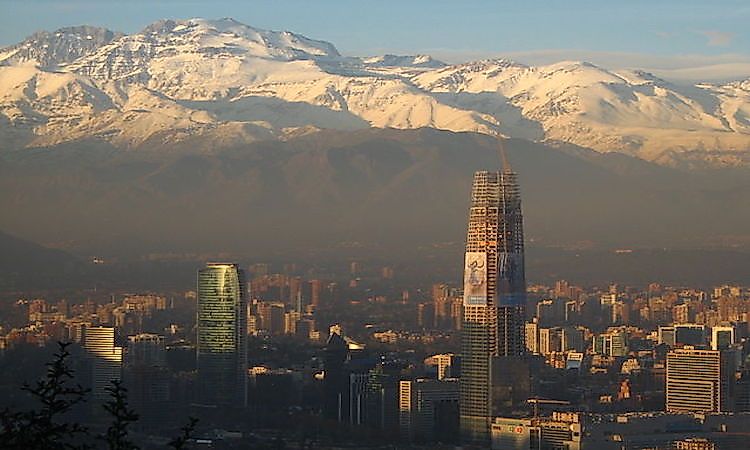 #3 The Andes Mountains, Chile -