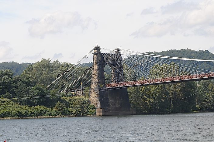 #9 Wheeling Suspension Bridge - Wheeling, West Virginia