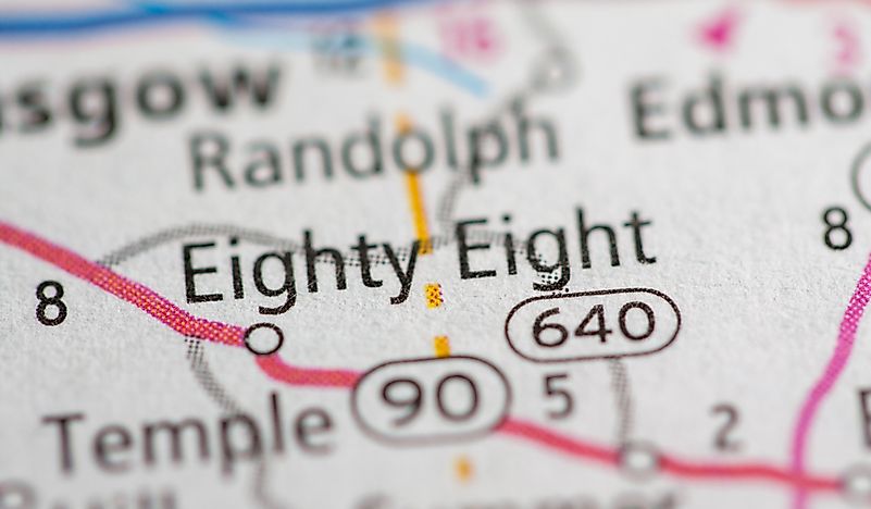 Why Is Eighty Eight Community In Kentucky Called So?