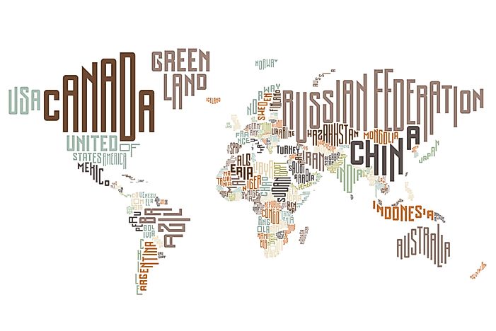 countries without the letter a in their name worldatlas com