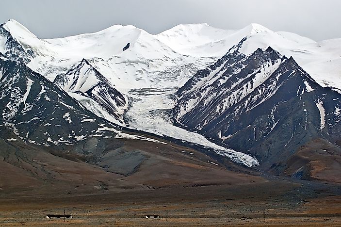 Yuzhu Peak of the eastern Kunlun Mountains.