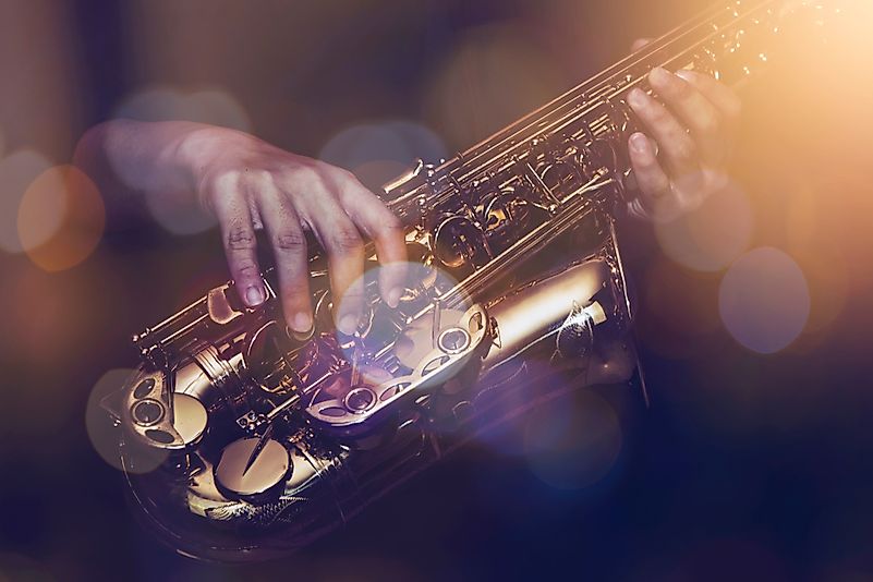 Clyde was especially interested in playing the saxophone. Clyde was especially interested in playing the saxophone.