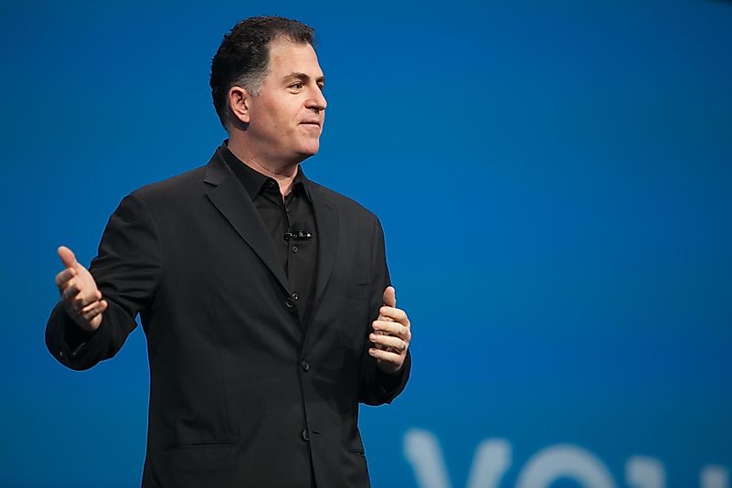 Michael Dell donated $100 million to COVID-19 relief efforts. Image credit: wikimedia.org