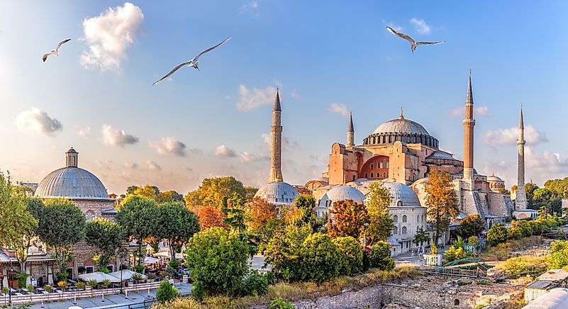 In 1182, Roman Catholics in Constantinople were driven out of the city, sold into slavery, or killed in the tens of thousands. In 1182, Roman Catholics in Constantinople were driven out of the city, sold into slavery, or killed in the tens of thousands.