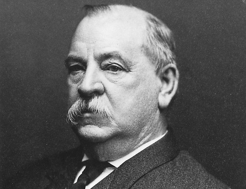 The public was outraged when it was discovered that Grover Cleveland had an illegitimate son. Image credit: wikimedia.org