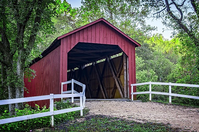 #7 Sandy Creek Covered Bridge