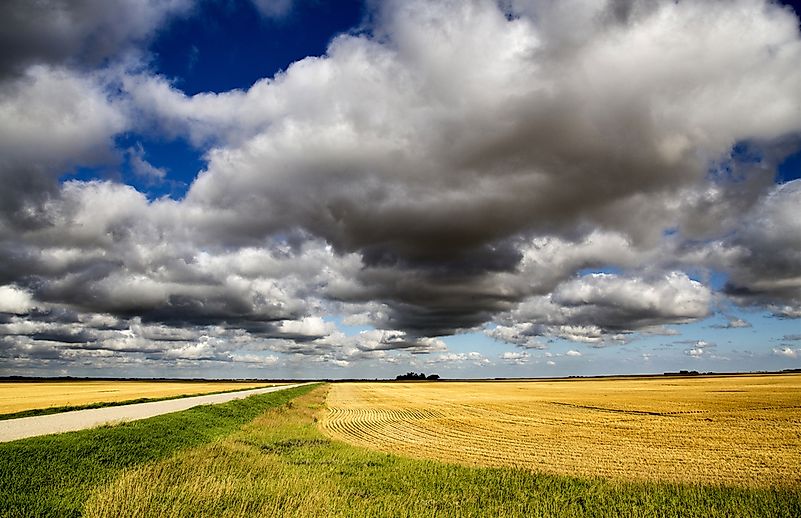 A classic scene from the Canadian prairie. A classic scene from the Canadian prairie.