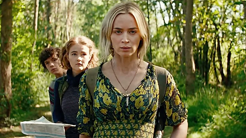 A sequência pode ser adiada, mas você pode assistir ao Quiet Place original, estrelado por John Krasinski na Netflix.  Crédito da imagem: sheknows.com