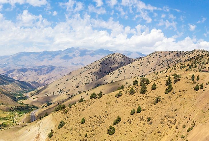 #3 Tajikistan (10,455 feet)