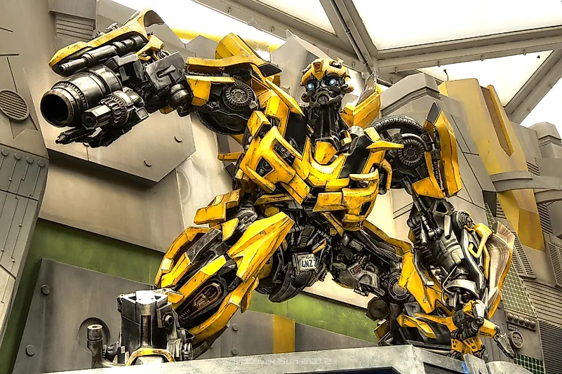 Bumblebee é um divertido filme derivado de Transformers.  Crédito da imagem: wikimedia.org