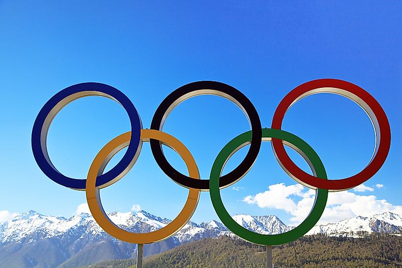 Olympic rings. Credit: evgenii mitroshin / Shutterstock.com Olympic rings. Credit: evgenii mitroshin / Shutterstock.com