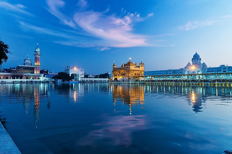 #7 The Golden Temple In Punjab