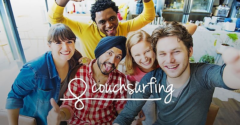 Editorial credit: Couchsurfing.com
