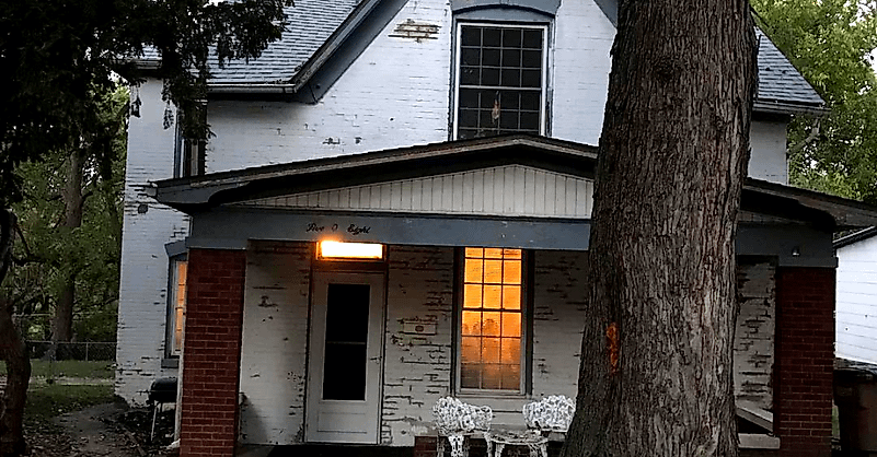 Ghosts have been spotted on cameras in this house. Editorial Credit: Alex Holtan/@alexminnesooota