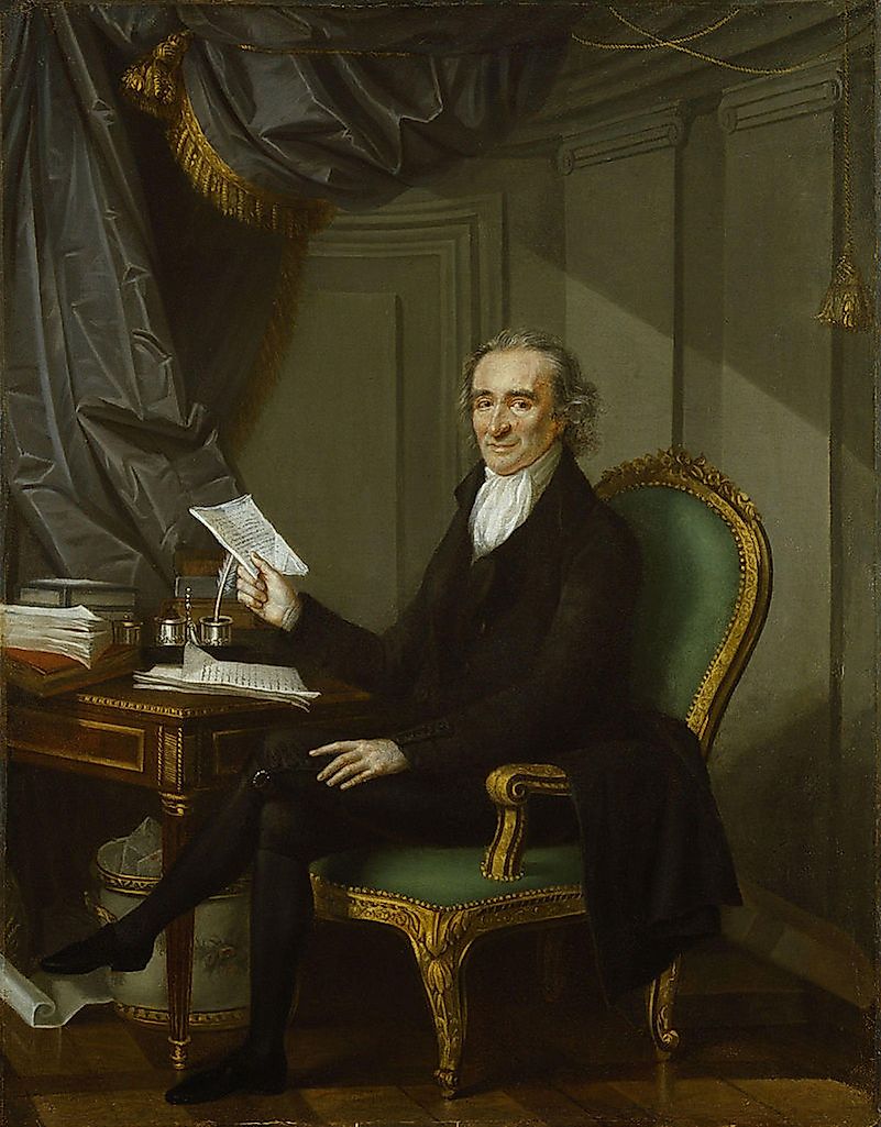Thomas Paine. Image credit: Laurent Dabos/Public domain Thomas Paine. Image credit: Laurent Dabos/Public domain