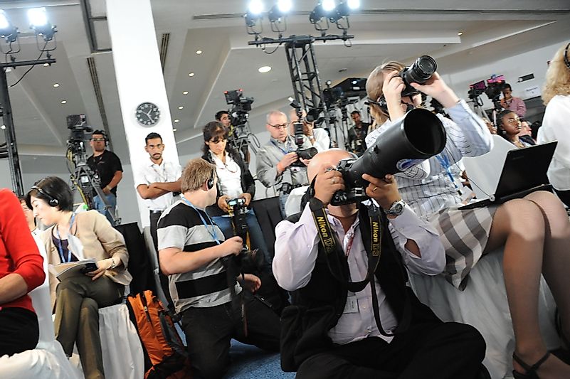 Journalists are needed to spread the news about the happenings to alter people to action. Image credit: UNclimatechange/Flickr.com