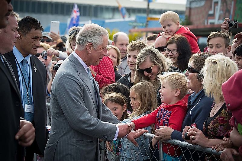 Prince Charles' meeting people. Image credit: New Zealand Defence Force from Wellington, New Zealand/Wikimedia.org Prince Charles' meeting people. Image credit: New Zealand Defence Force from Wellington, New Zealand/Wikimedia.org