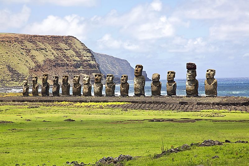 #9 Easter Island Statues, Chile