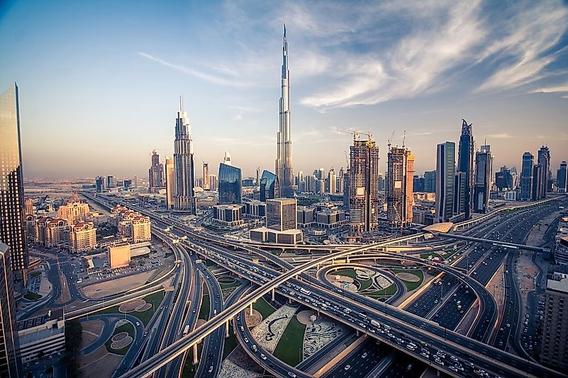 #1 Burj Khalifa – 828 meters / 2717 feet