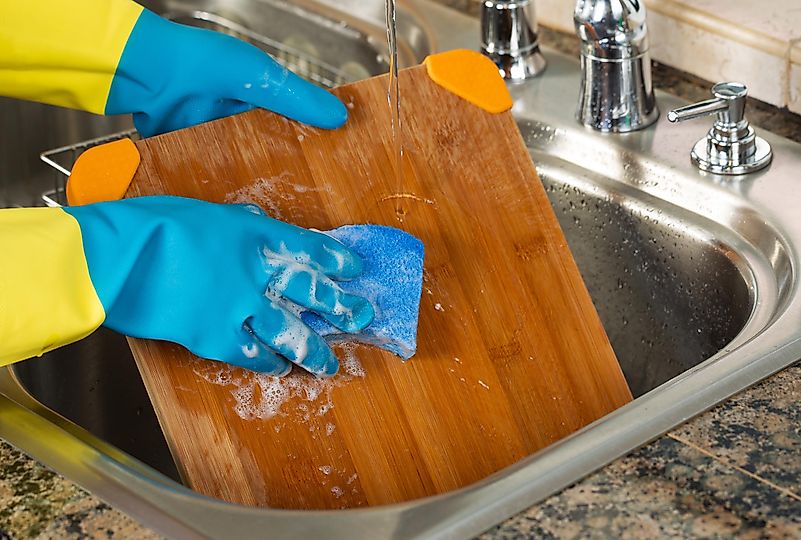 As already mentioned numerous times, you should wash your hands as often as possible. That basically solves most of your problems.