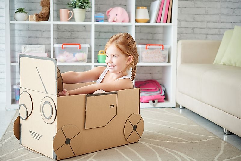 #2 A Cardboard Box