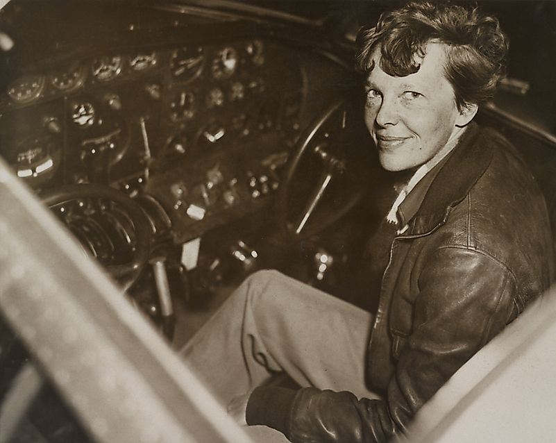 #5 Amelia Earhart