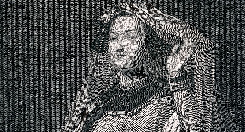 This warrior princess was the great-great-granddaughter of the greatest Mongolian emperor - Genghis Khan. Image credit: laphamsquarterly.org This warrior princess was the great-great-granddaughter of the greatest Mongolian emperor - Genghis Khan. Image credit: laphamsquarterly.org