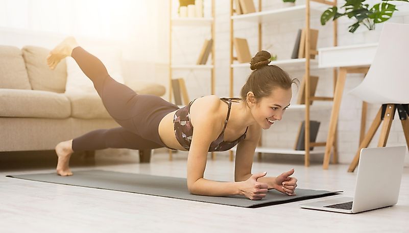Staying healthy is hard if you are deprived of the benefits of the outside world like a gym is. Staying healthy is hard if you are deprived of the benefits of the outside world like a gym is.