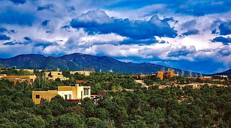 Santa Fe, New Mexico. Image credit: David Mark from Pixabay Santa Fe, New Mexico. Image credit: David Mark from Pixabay