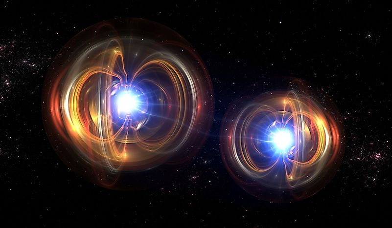 Quantum particles, also known as subatomic particles, are smaller than atoms. Quantum particles, also known as subatomic particles, are smaller than atoms.