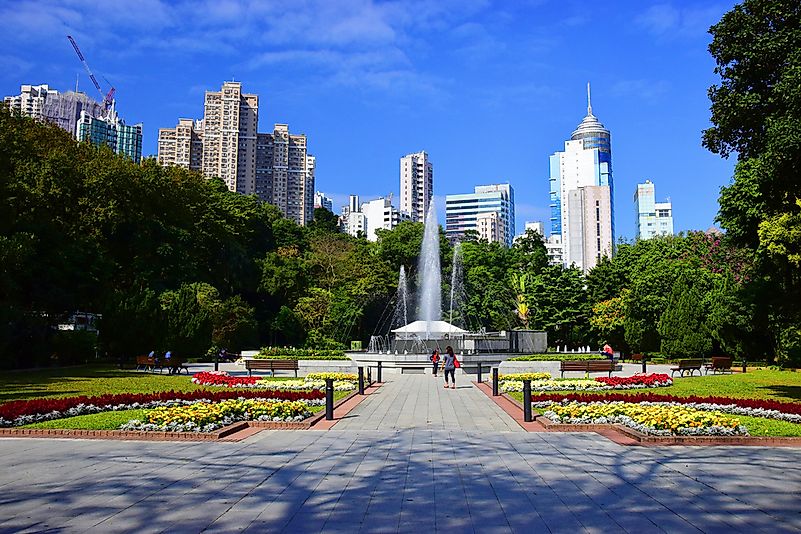 The Hong Kong Zoological and Botanical Gardens. The Hong Kong Zoological and Botanical Gardens.