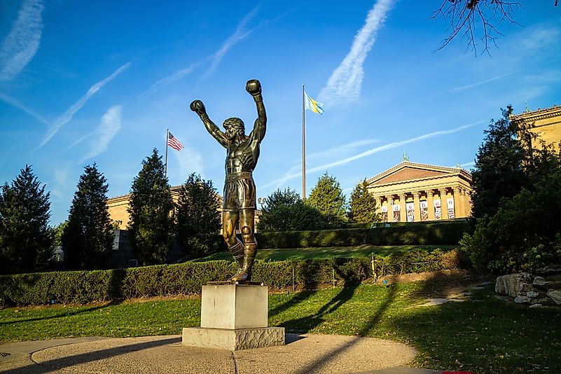 Statue of Rocky Balboa. Credit: f11photo / Shutterstock.com