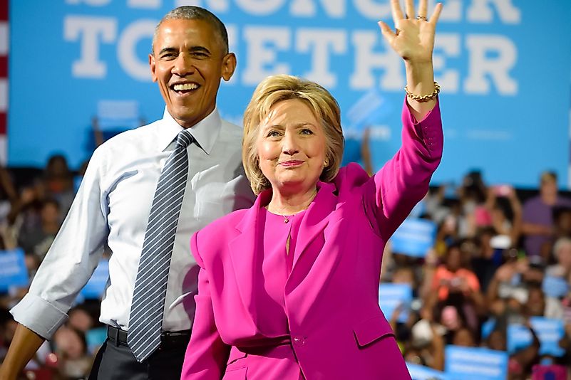 Barack Obama went on record to call her “one of the planet’s greatest advocates.” Hillary Clinton also praised her and encouraged people to join her Global Climate Strike. Image credit: Evan El-Amin / Shutterstock.com Barack Obama went on record to call her “one of the planet’s greatest advocates.” Hillary Clinton also praised her and encouraged people to join her Global Climate Strike. Image credit: Evan El-Amin / Shutterstock.com