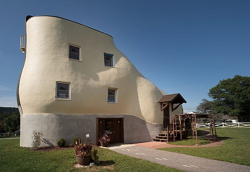 This house is a popular attraction in York County, Pennsylvania. Editorial credit: ydr.com